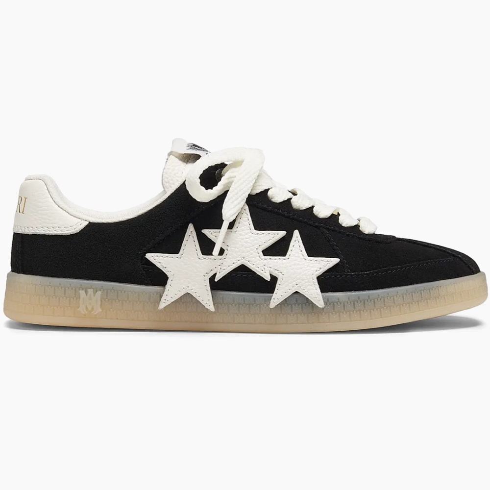 NWT Amiri Pacific Star Leather Low-Top Sneakers